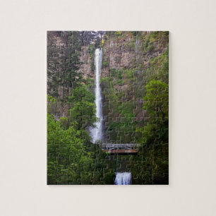 Multnomah Falls Bridge Repair, OR Jigsaw Puzzle
