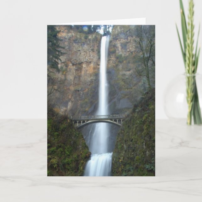 Multnomah Falls Card (Front)