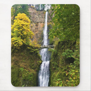 Multnomah Falls, Columbia River Gorge, Oregon Mouse Pad