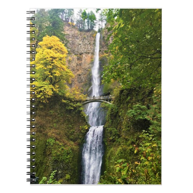 Multnomah Falls, Columbia River Gorge, Oregon Notebook (Front)