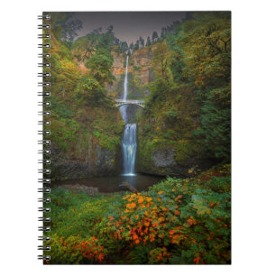 Multnomah Falls   Columbia River Gorge, Oregon Notebook