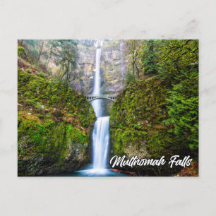 Multnomah Falls, Columbia River Gorge, Oregon Postcard