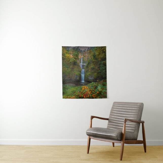 Multnomah Falls | Columbia River Gorge, Oregon Tapestry (In Situ)