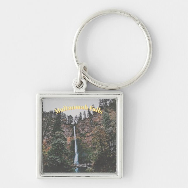 Multnomah Falls Key Ring (Front)