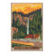 Multnomah Falls & Lodge, Oregon Travel Poster