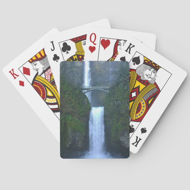 Multnomah Falls, OR Playing Cards (Back)