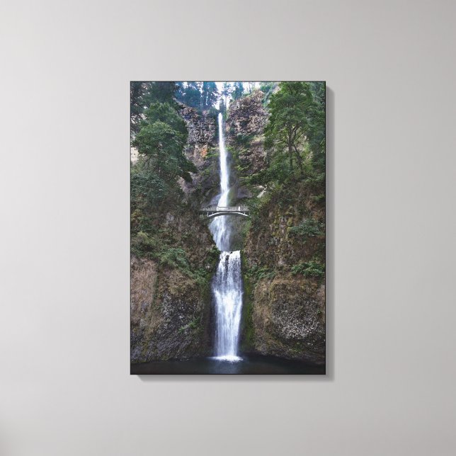 Multnomah Falls, Oregon Canvas Print (Front)