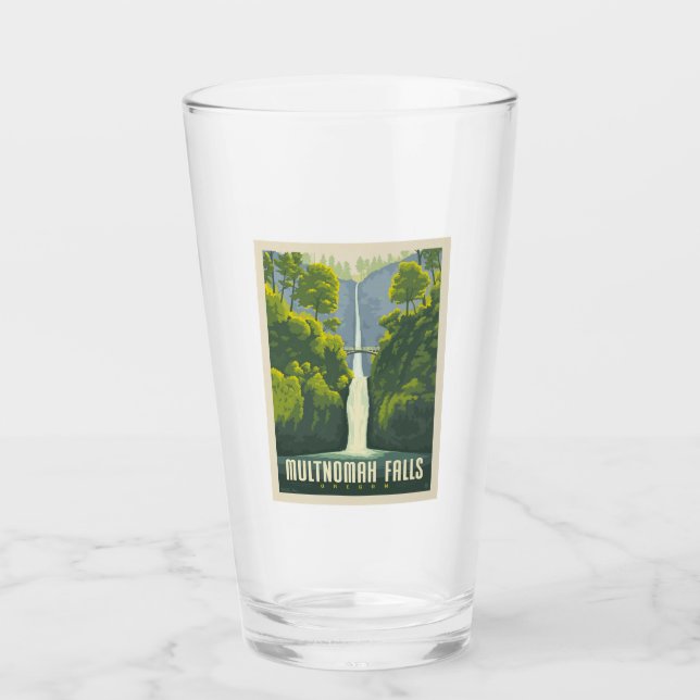 Multnomah Falls | Oregon Glass (Front)