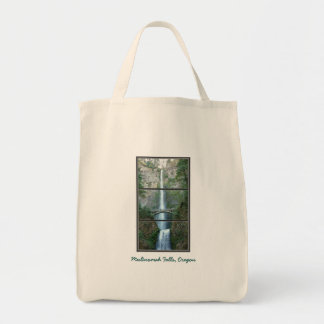 Multnomah Falls Oregon Grocery Tote Bag