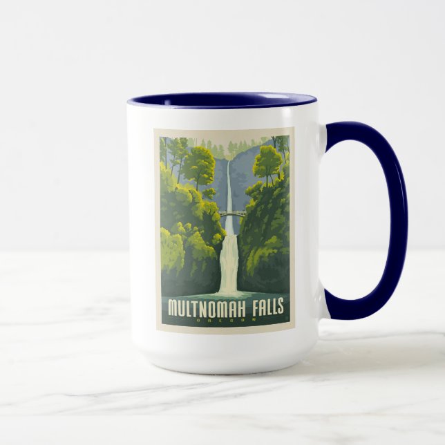 Multnomah Falls | Oregon Mug (Right)