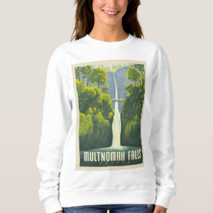 Multnomah Falls Oregon Sweatshirt