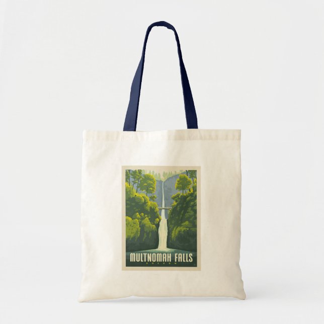 Multnomah Falls | Oregon Tote Bag (Front)