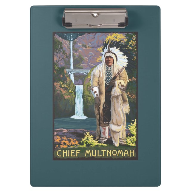 Multnomah Falls, OregonChief Multnomah Clipboard (Front)