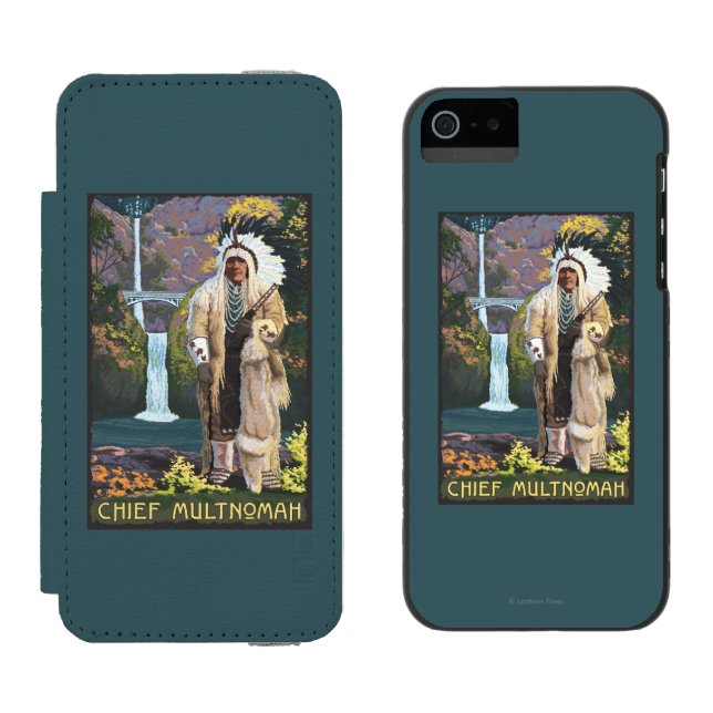 Multnomah Falls, OregonChief Multnomah Incipio iPhone Wallet Case (Side by Side)
