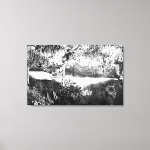 Multnomah Falls PhotographColumbia River, OR 2 Canvas Print