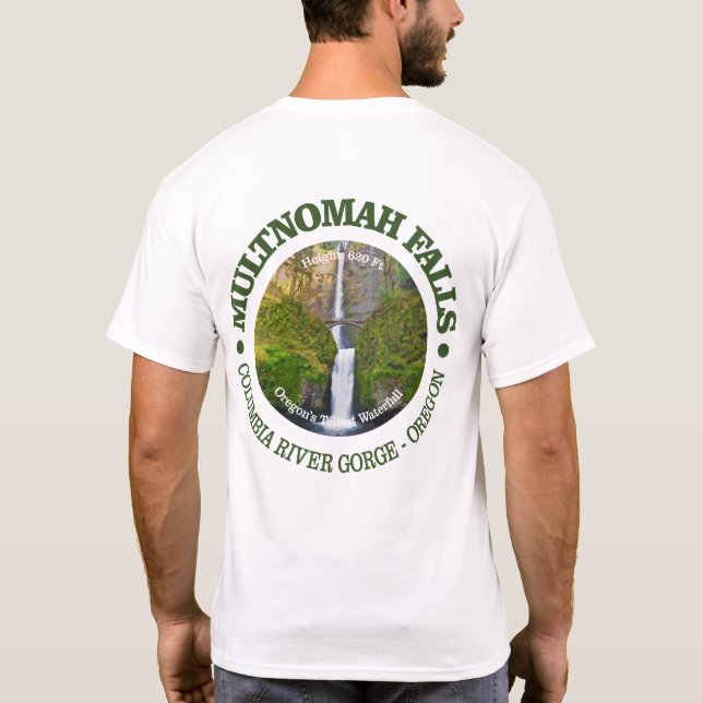 Multnomah Falls T-Shirt (Back)