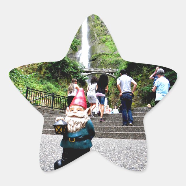 Multnomah Gnome II Star Sticker (Front)
