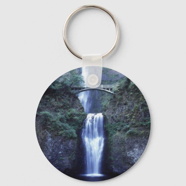 Multoonah Falls Oregon keychain (Front)
