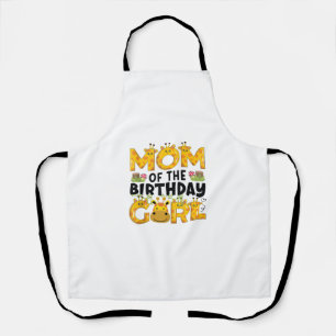 Mum 1st Birthday Girl Giraffe Theme Party Zoo Safa Apron