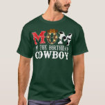 Mum 1st First Birthday Cowboy Western Rodeo Party  T-Shirt<br><div class="desc">Mum 1st First Birthday Cowboy Western Rodeo Party Matching  .</div>