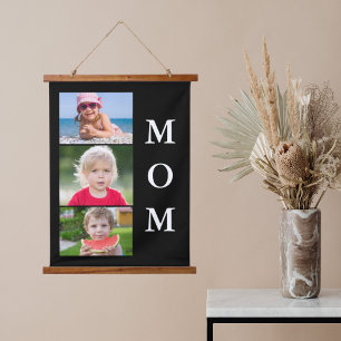Mum 3 Photo Hanging Tapestry
