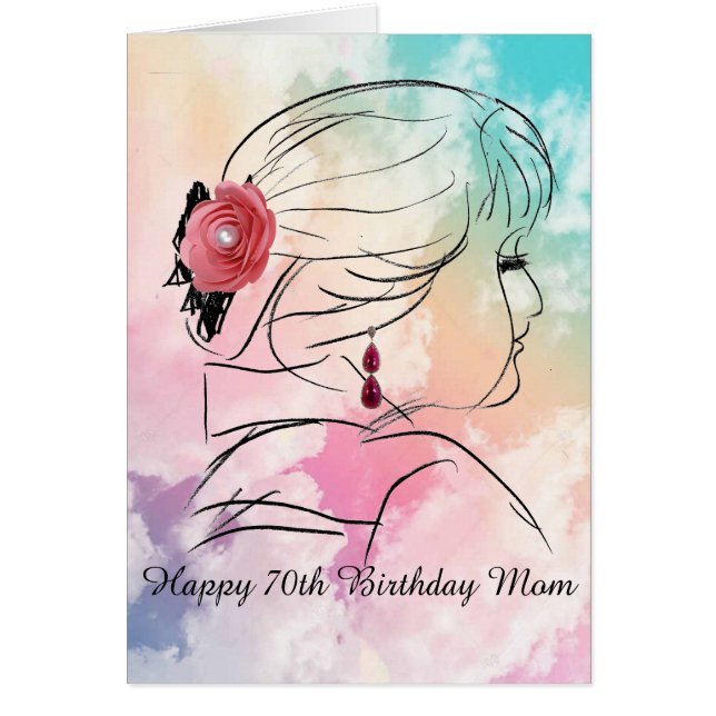 Mum 70th Birthday (Front)