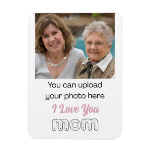 Mum Alphabet Tracing Mother's Day Custom Photo Magnet