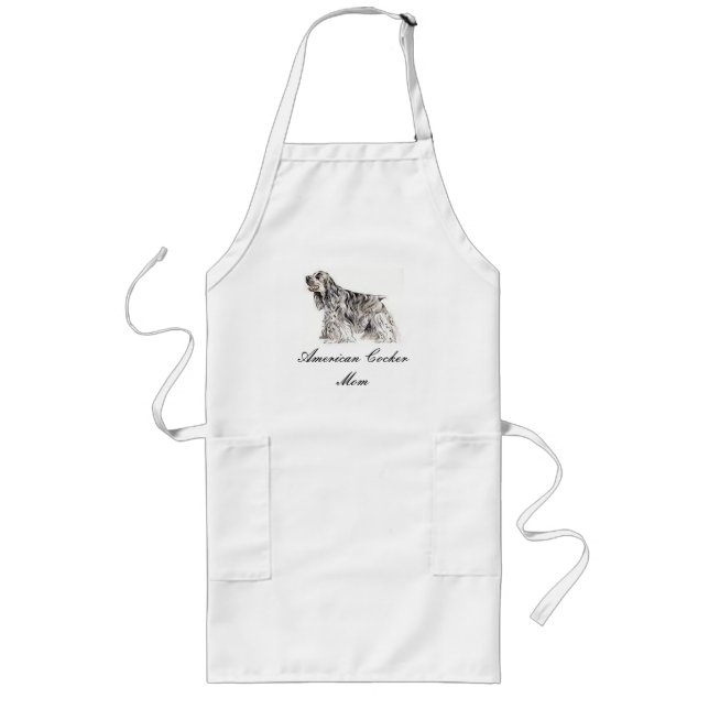 Mum, American Cocker Spaniel Apron (Front)