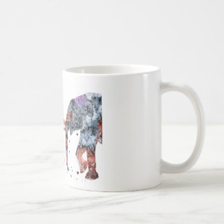 Mum and babies elephant, elephant family coffee mug