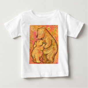 Mum and Baby Bear - Hug - Baby T-Shirt