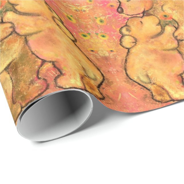 Mum and Baby Bears Wrapping Paper (Roll Corner)