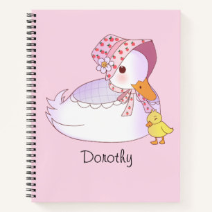 Mum And Baby Duck   Notebook