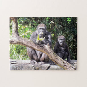 Mum and Baby Gorilla Puzzle