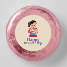 Mum and baby, happy mother's day
