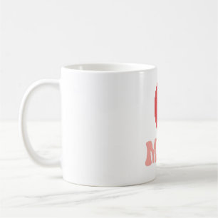 Mum and Child Heart Silhouette Mug – Mother's Day