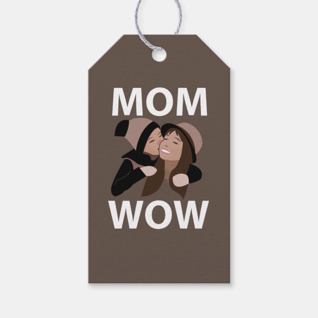 Mum and Child Mum  Gift Tags (Front)
