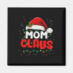 Mum And Dad Claus Christmas Xmas Santa Women Famil Magnet