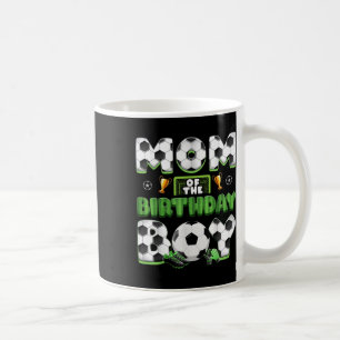 Mum And Dad Of The Birthday Boy Soccer Group Famil Coffee Mug