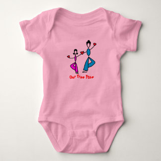 Mum and Daughter - Baby Yoga Clothes Bodysuit