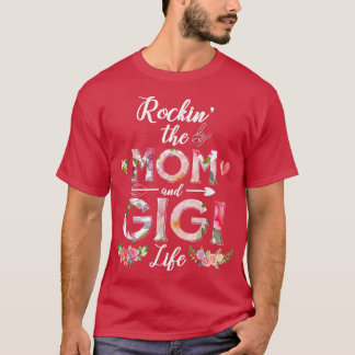Mum and Gigi Life New Grandmother First Time T-Shirt