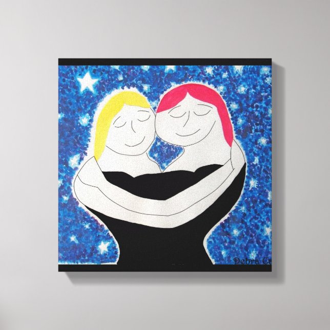 Mum and Me Canvas Print (Front)