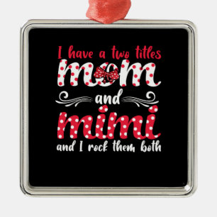 Mum And Mimi Metal Tree Decoration