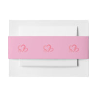 Mum and Twin Interlocking Hearts Baby Shower 