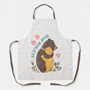 Mum apron, mother day gift, the Best mum ever Apron