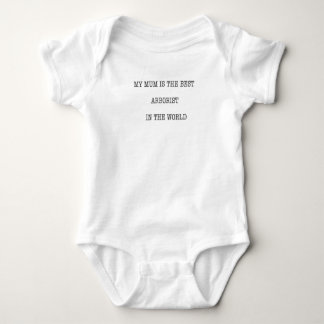 Mum Arborist gift present chainsaw cup Baby Bodysuit
