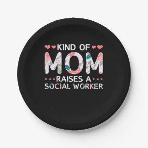 Mum Art Kind Of Mum Paper Plate