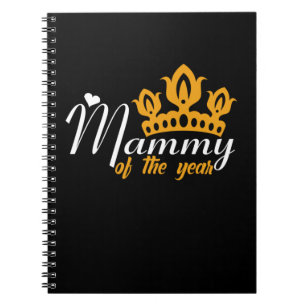 Mum Art Mammy Of The Year Notebook