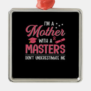 Mum Art Mother With A Master Metal Tree Decoration
