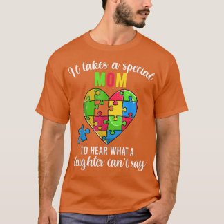 Mum Autism Awareness Family Support Shirts, Fun He T-Shirt