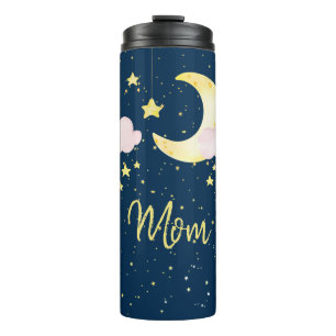 Mum Baby Girl Twinkle Twinkle Little Star-Themed Thermal Tumbler
